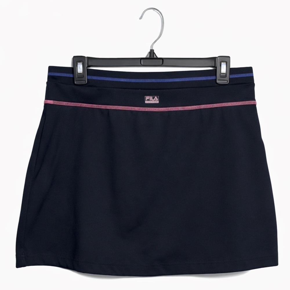 Fila Sport Performance Skort Women’s Medium Black Tennis Golf Built-In Shorts - Picture 2 of 2